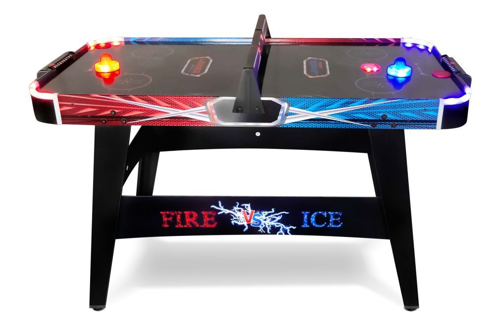 Фото Игровой стол - аэрохоккей "Fire & Ice" 4 футов