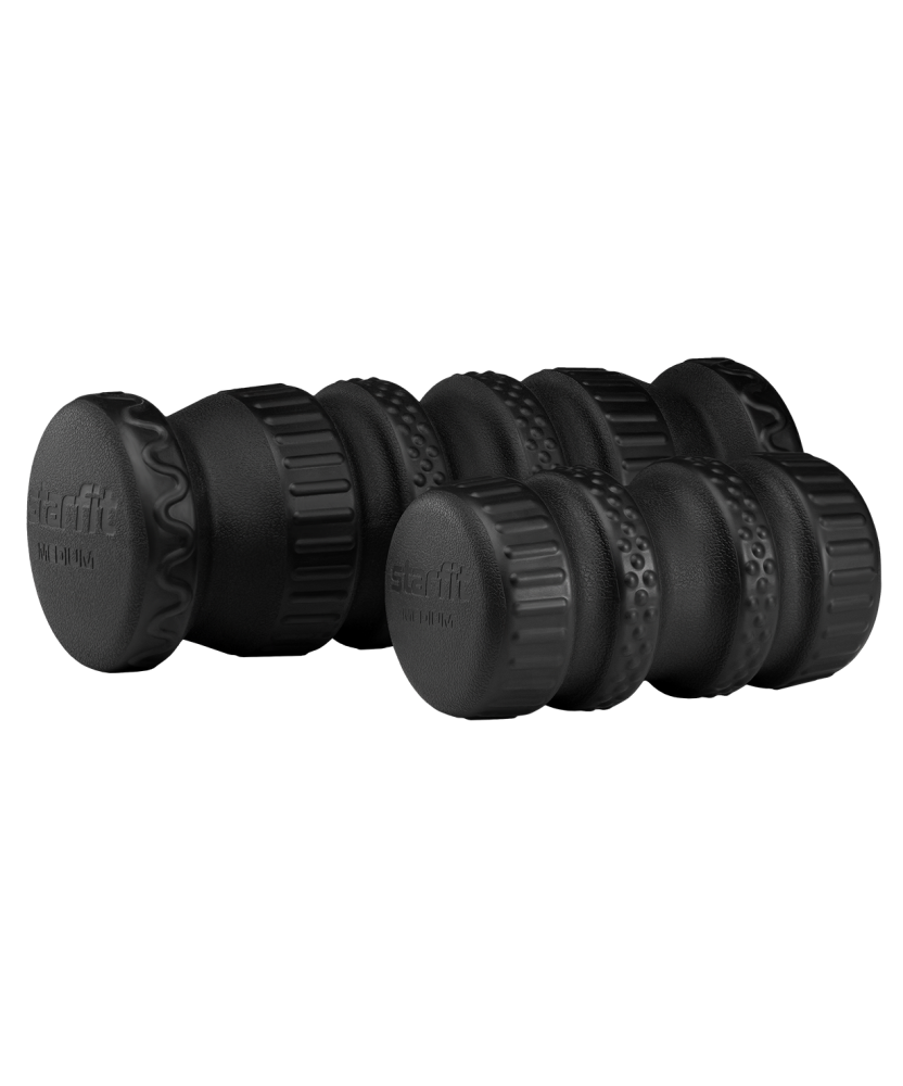 Фотографии Ролик массажный FA-526, PU, средняя жесткость, 30x10 см, черный