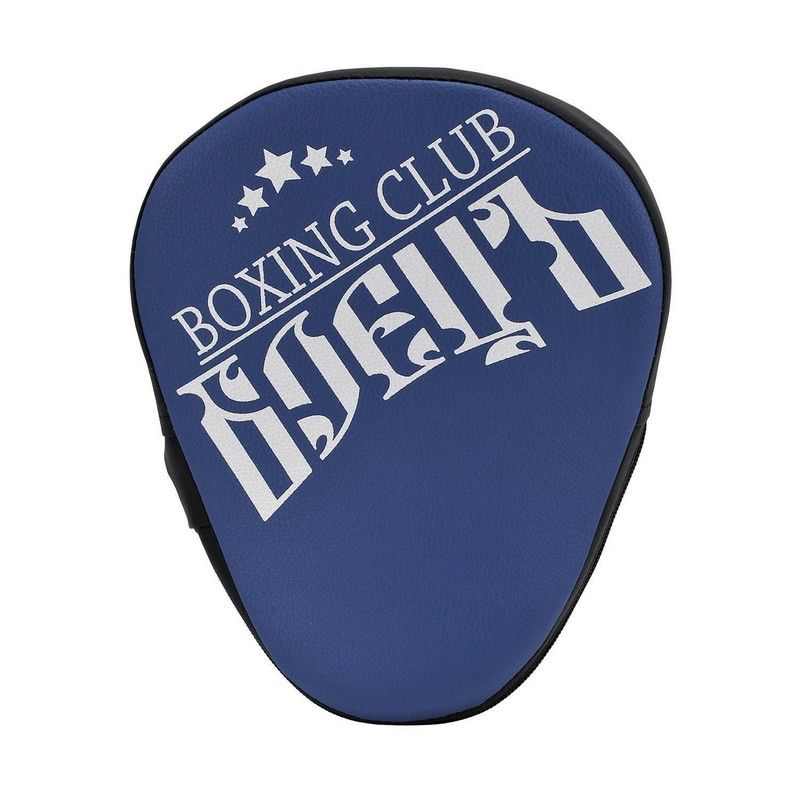 Фотографии Лапы боксерские гнутые Боецъ 111 сине-черные