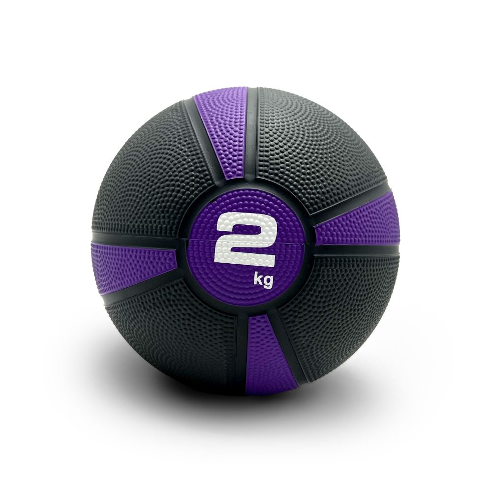 Фото Медбол UNIX Fit PRO 2 кг фиолетовый
