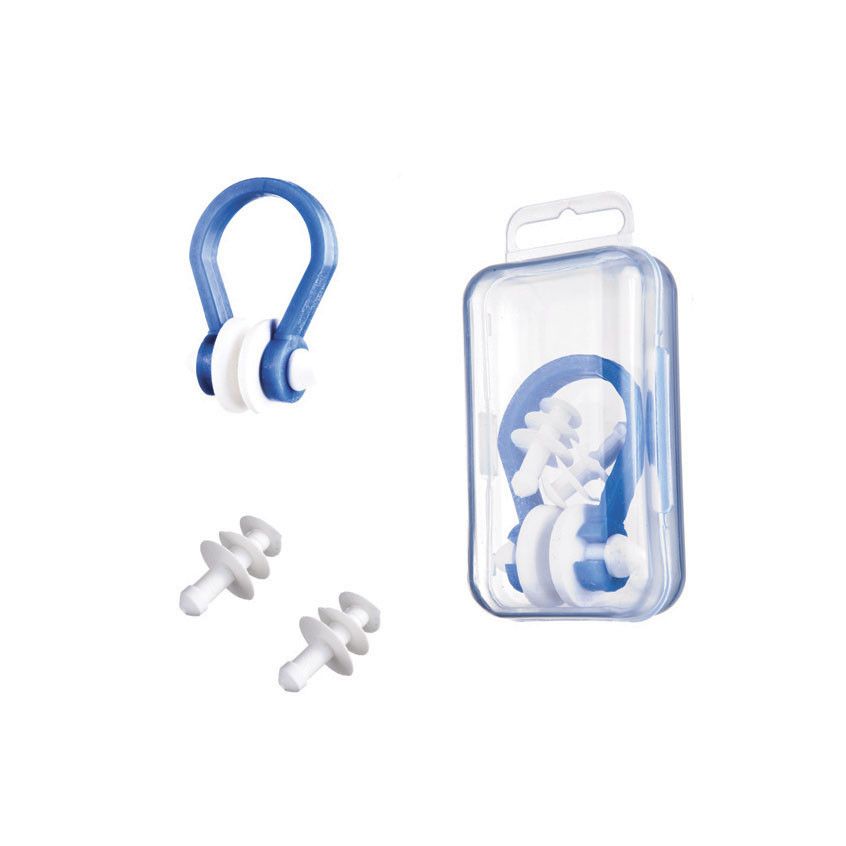 Фото Набор для плавания SALVAS FA100, беруши + зажим для носа, цвет в ассортименте