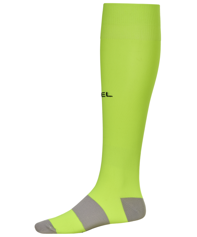 Фото Гетры футбольные CAMP BASIC SOCKS, желтый неон/серый/черный