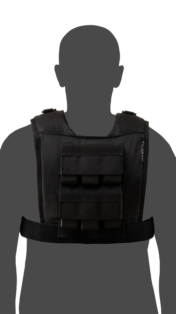 Жилет-утяжелитель Hard Training FILIPPOV 13кг (черный) 13 кг