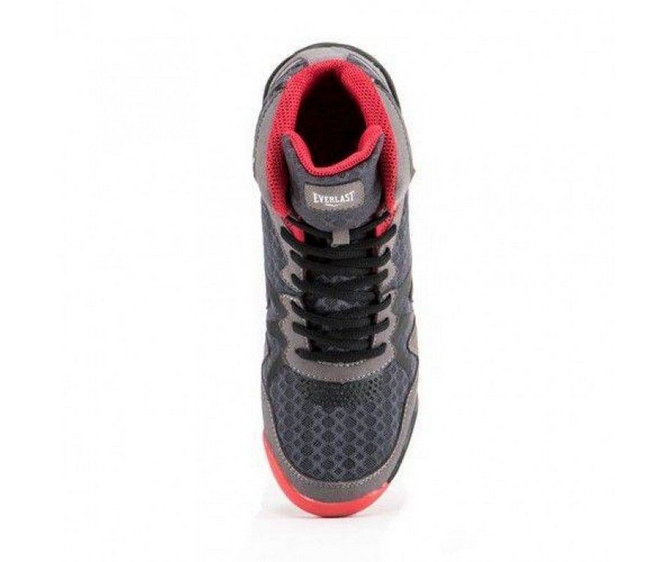 Фотографии Боксерки Everlast Pivt Low Top сер/красн. P00001076 GR/RD