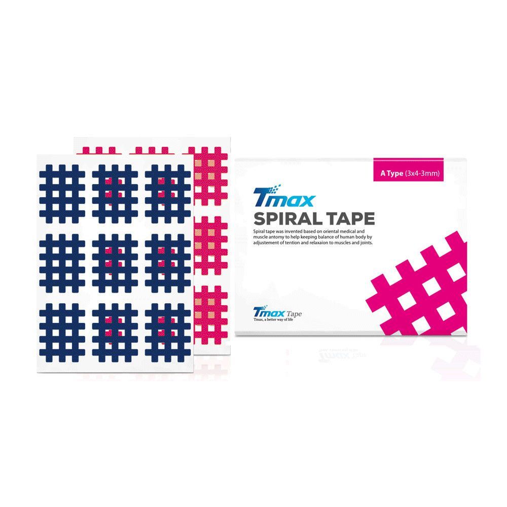 Фото Кросс-тейп TMAX Spiral Tape Type A 20 листов, 423717, красный