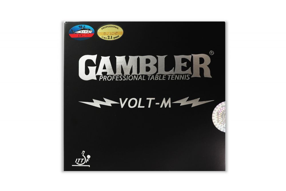 Фото Накладка для ракетки GAMBLER VOLT M HARD 2.1MM BLACK
