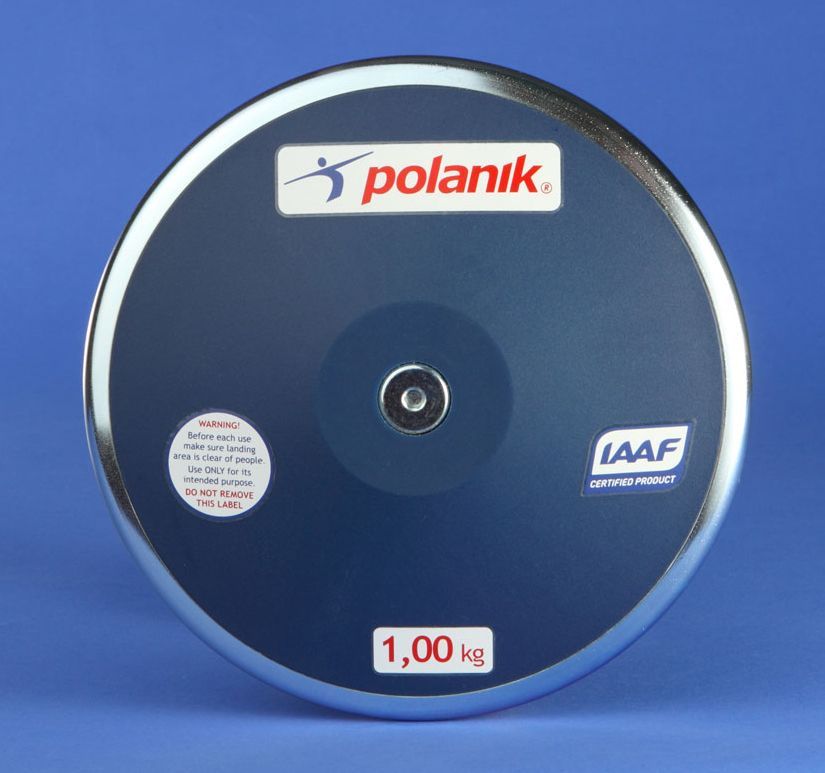 Фотографии Диск соревновательный пластиковый 0,6 кг Polanik CPD11-0,6