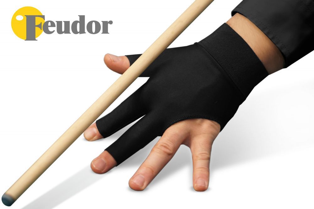 Фотографии Перчатка-бильярдная Feudor Sport black M/L