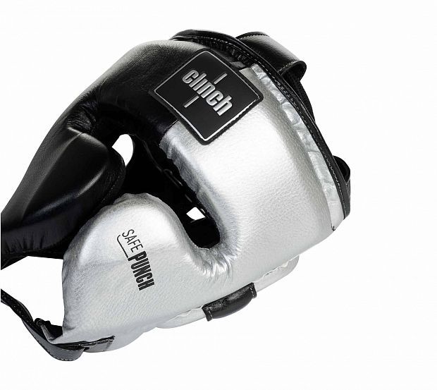 Фотографии Шлем боксерский Clinch Punch 2.0 C145 черно-серебристый