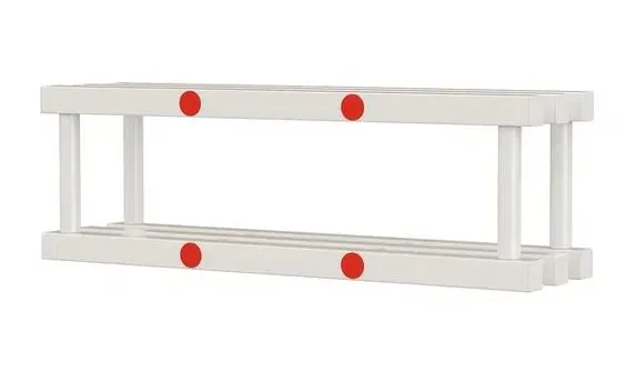 Фото Полка навесная для инвентаря