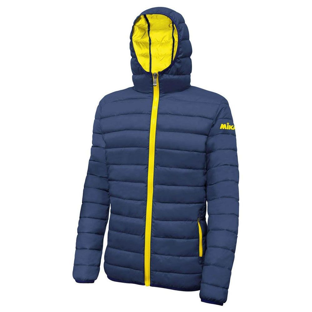 Фото Куртка утепленная с капюшоном MIKASA MT912-060-2XL, р.2XL, сине-желтый