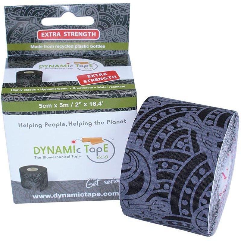 Фотографии Тейп динамический Dynamic Tape ECO DT50TTEB черный с серым тату